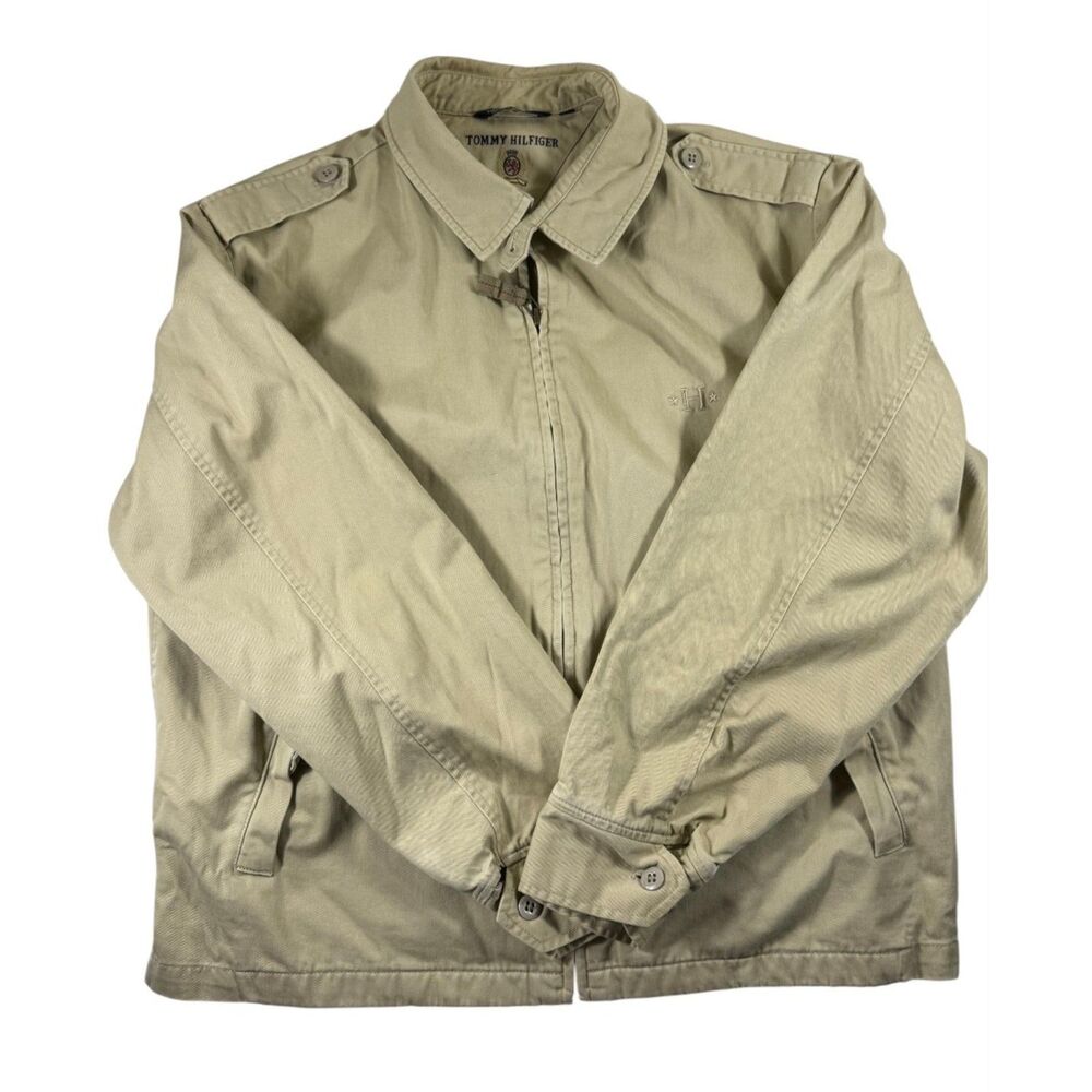 Tommy Hilfiger Vintage 90's Khaki Casual jacket Size L
